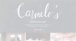 Desktop Screenshot of carmelos-restaurant.com